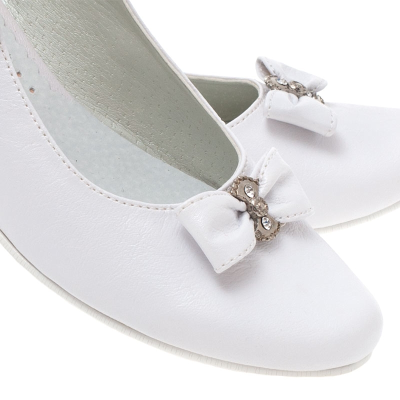 białe buty komunijne Princess Miko 905
