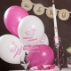 Balony komunijne biel+różowy 12" 109R 10szt