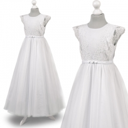 Sukienka komunijne alba sukienki komunijne alby model Tosia51BI