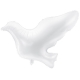Balon foliowy Gołąb, biały, 77x66cm FB18-008