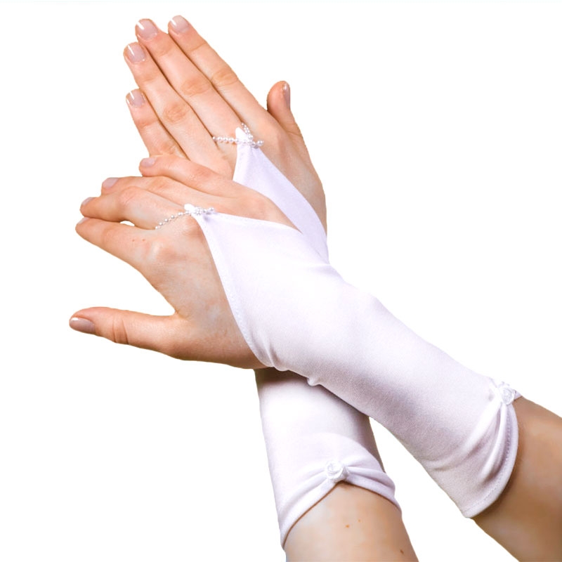 rękawiczki z licry długie na śroskowy palec