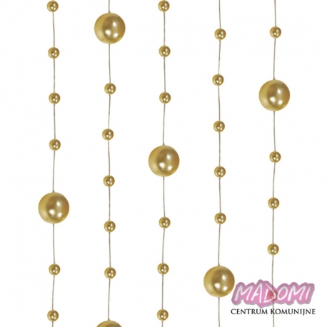 Girlandy perłowe o długości 1.3 m. 5 szt. GP24